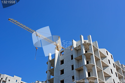 Image of Used crane on the construction