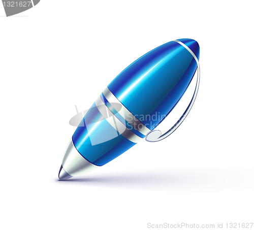 Image of elegant ballpoint pen
