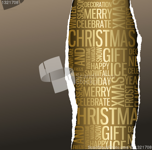 Image of Abstract Christmas card 