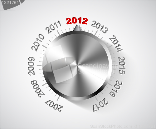 Image of Vector 2012 New Year card 