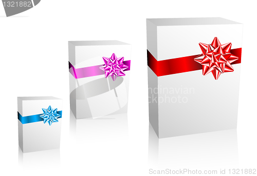 Image of Thre Christmas / Valentine / Birthday Gift boxes
