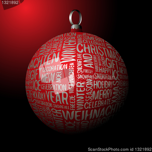Image of 3D Christmas decoration 