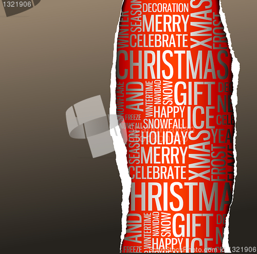 Image of Abstract Christmas card