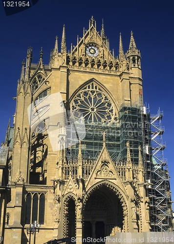 Image of Cathedral St Etienne, Metz, Lorraine, France