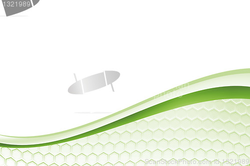 Image of green honey background