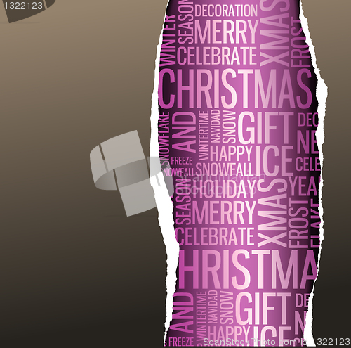 Image of Abstract Christmas card