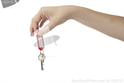 Image of Handing over the keys 