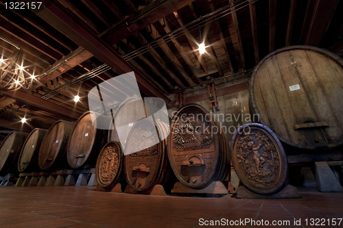 Image of Historic Wine Barrels