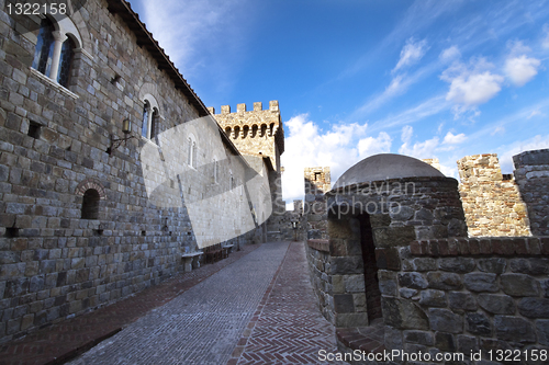 Image of Castle Walkway