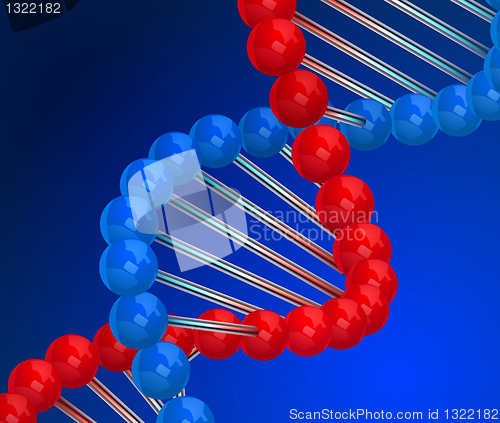 Image of Dna 3d render