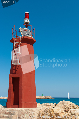Image of Solar powered lighthouse
