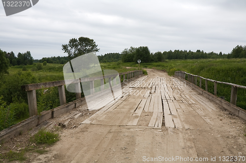 Image of wooden bridge