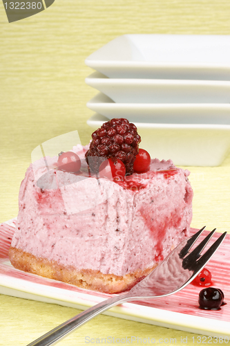 Image of Wild berries bavarian cream