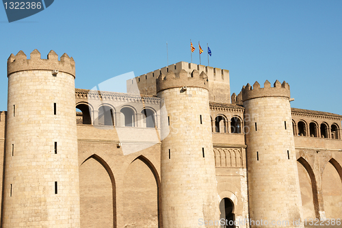 Image of Aljaferia Palace in Zaragoza, Spain