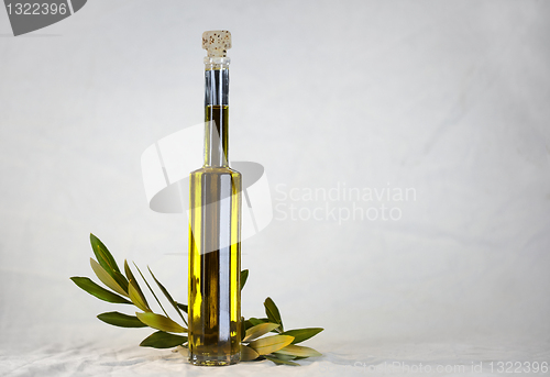 Image of bottle of olive oil 