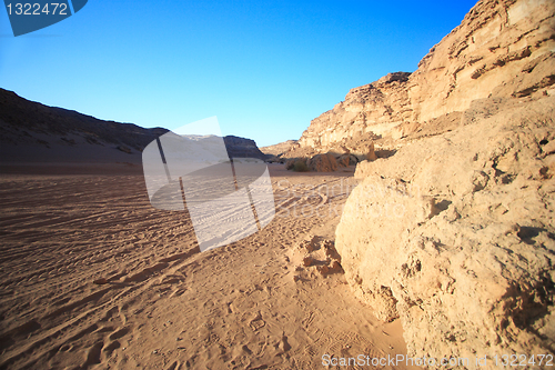 Image of The utterly barren western desert