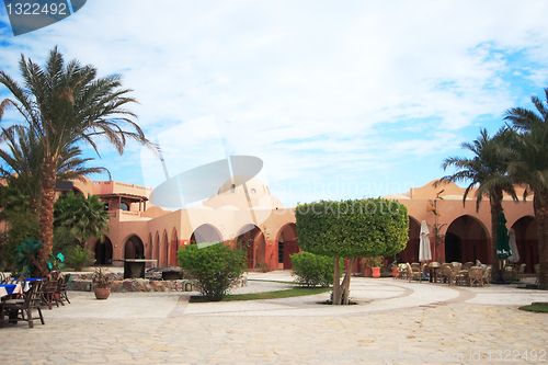 Image of City square in El-Gouna,