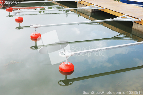 Image of empty parking for boats 