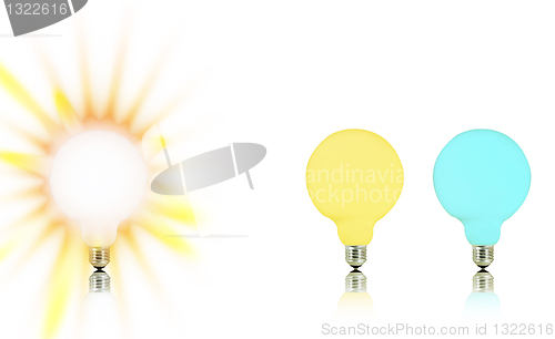 Image of Multicolor bulb