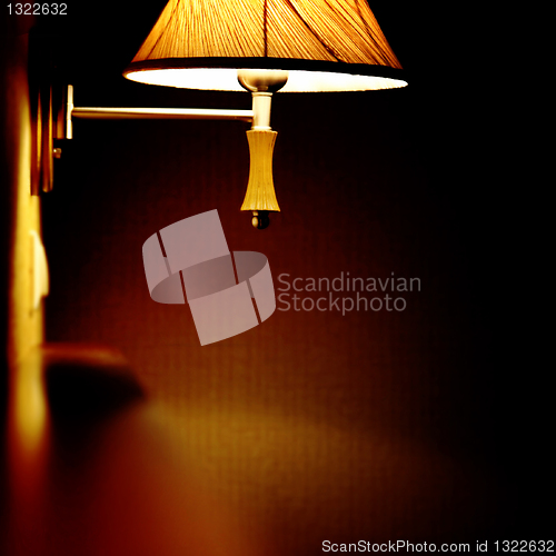 Image of Orange lamp