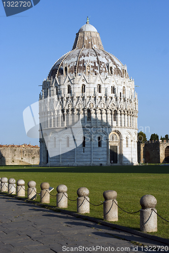 Image of Baptistery Piazza dei Miracoli Pisa