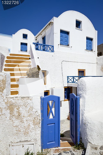 Image of Santorini house