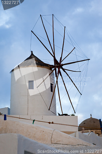 Image of Santorini island