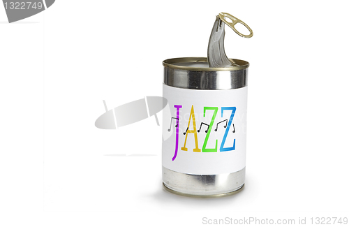 Image of jazz on a can