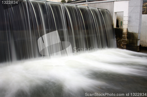 Image of Flowing water the river in Portugal