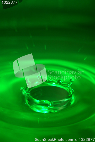 Image of transparent drops of water, nice beautiful background photo