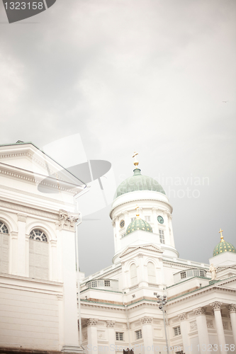 Image of Tuomiokirkko church Helsinki Finland