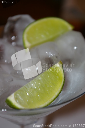 Image of ice and lime