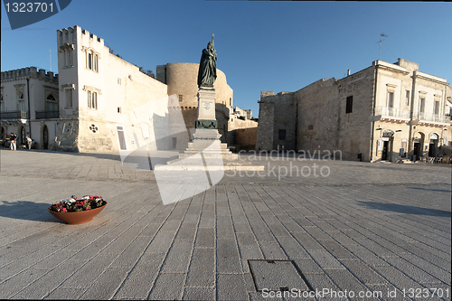 Image of Square in front the sea in Otranto