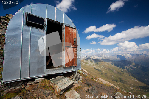 Image of Mountain bivouac hut