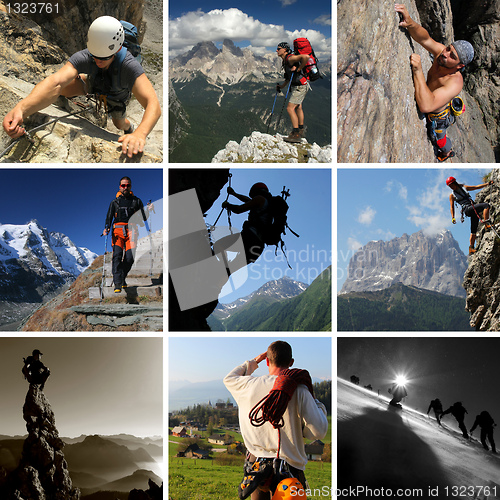 Image of Mountain sport