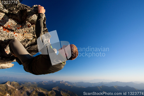 Image of Dangerous climbing