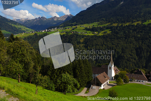 Image of Alpine landscape