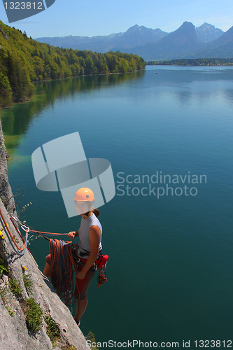 Image of Rock climbing