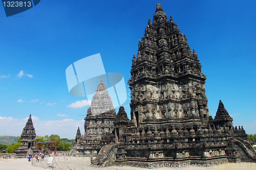 Image of Prambanan, ancient UNESCO Hindu temple in Indonesia, island Java