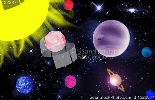 Image of Solar system