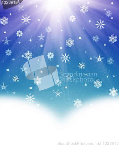 Image of Christmas decoration background