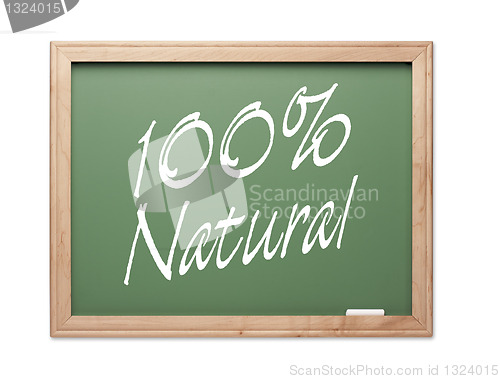 Image of 100 Percent Natural Green Chalk Board Series