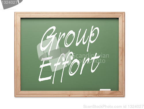 Image of Group Effort Green Chalk Board Series