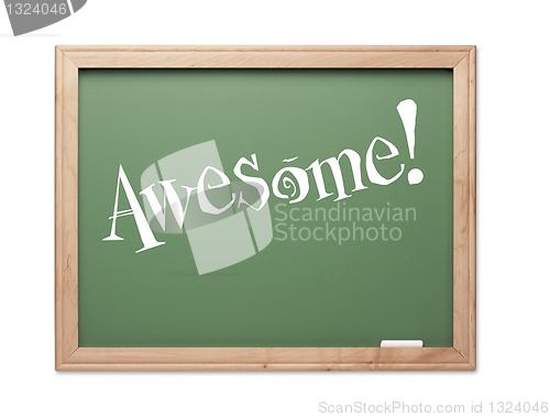 Image of Awesome! Green Chalk Board Kudos Series