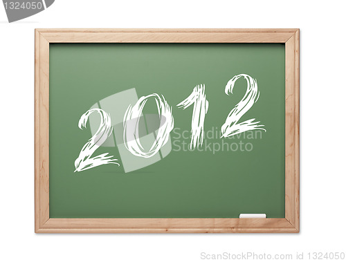 Image of 2012 Green Chalk Board