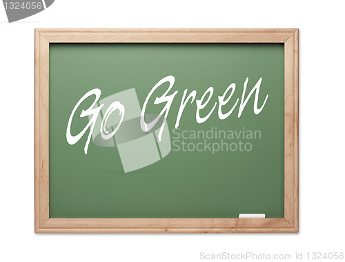 Image of Go Green Green Chalk Board Series