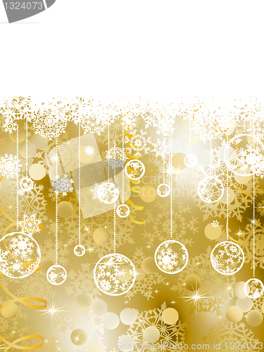 Image of Elegant Christmas Background. EPS 8