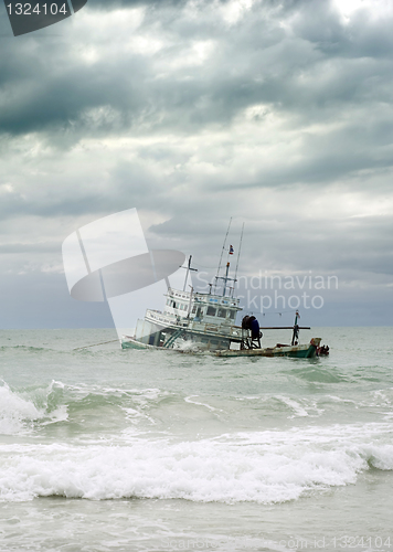 Image of Wrecked ship