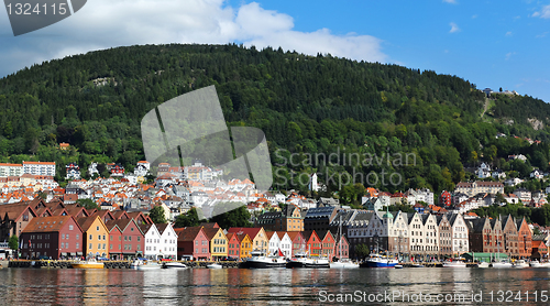 Image of Bergen harbor