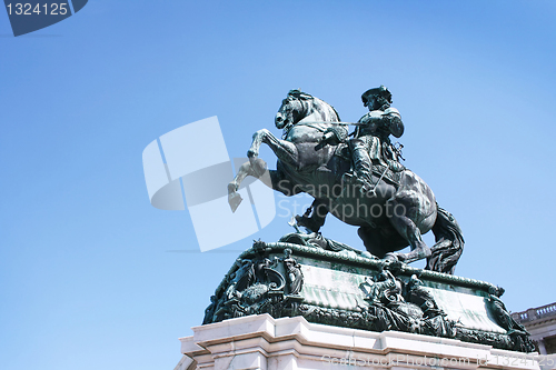 Image of statue of emperor Franz Joseph I 